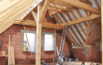 Rockwell End attic trusses